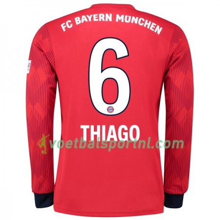 FC Bayern München Thiago 6 Thuis Shirt 2018-19 L/S